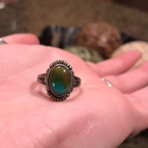 Sterling silver turquoise ring